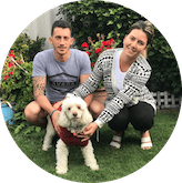 House and Pet Siitters' Nuria and Martial
